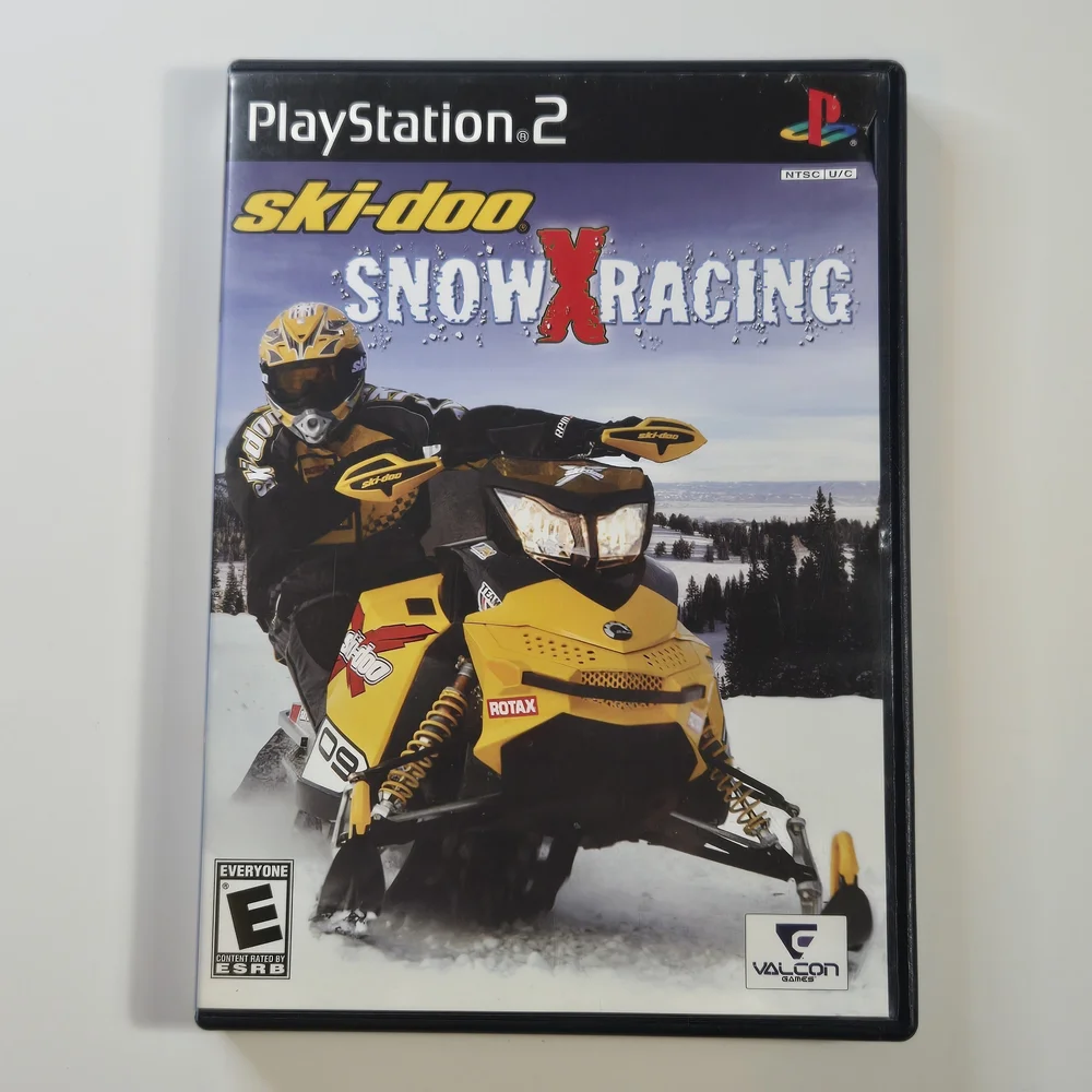 Sony PlayStation 2 Ski-Doo Snow X Racing - Black and Yellow